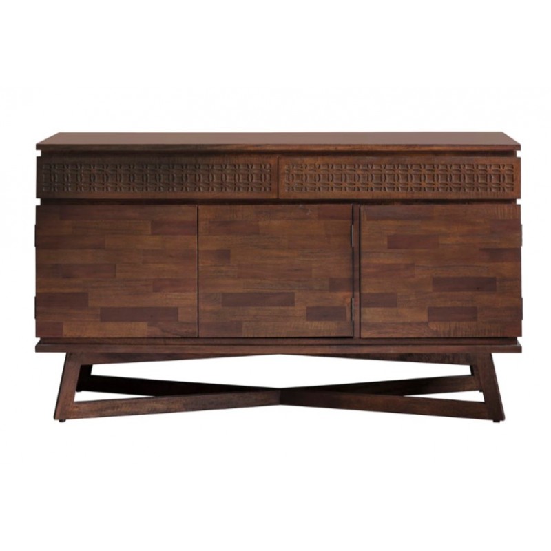 GA Boho Retreat 3 Door 2 Drawer Sideboard